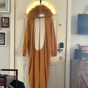 Xhilaration Lion Costume - Tan and White